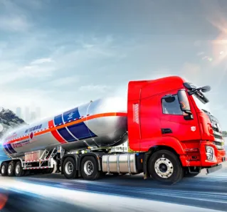 Semirremolque de GLP para transporte de propano a granel
